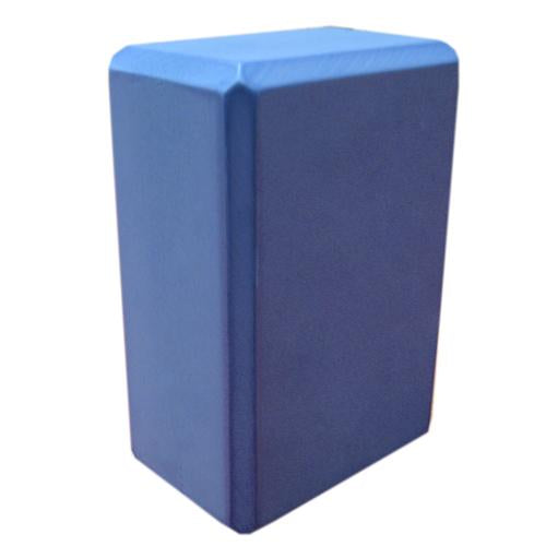 Y oga - Foam Yoga Blocks - Blue - 4"