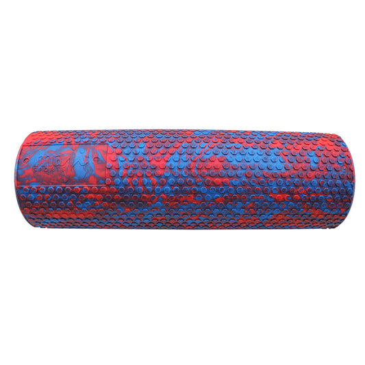 Effective Recovery Tool - Maji Sports - Taffy Honey-Comb EVA Foam Roller - Red-Blue

