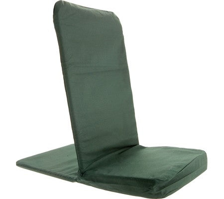 Meditation Chair - Folding Meditation Floor Chair with Back Rest - Meditation Seat - Forest Green