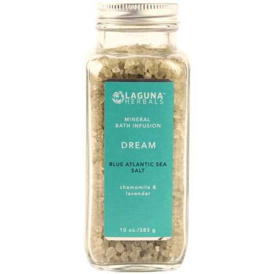 Bath Salts - Therapeutic Mineral Bath Salts - Salt Detox - Dream - Laguna Herbals - Chamomile & Lavendar