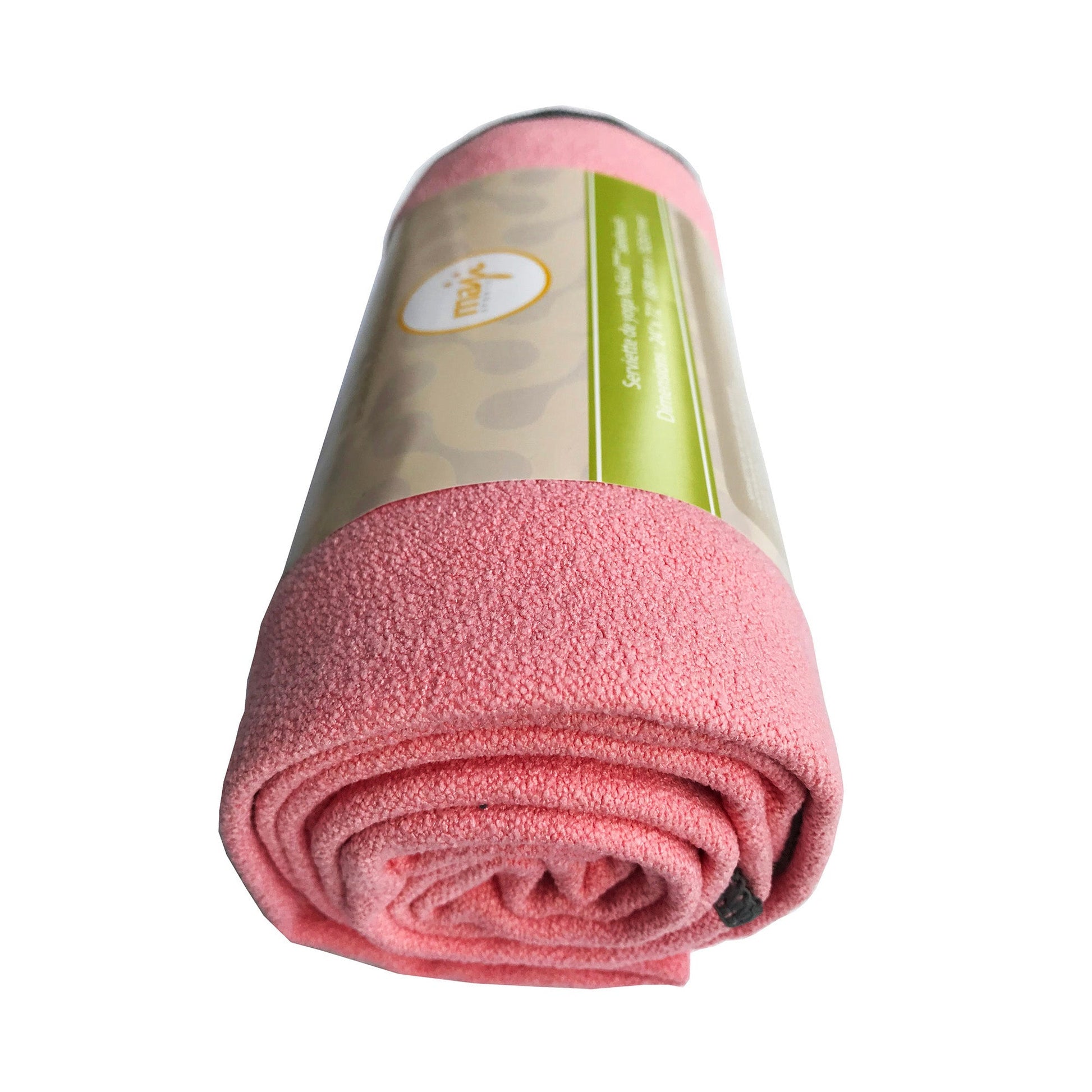 Yoga Towel - Maji Sports - Skidless Terry Premium Microfiber Yoga Towel - Pink