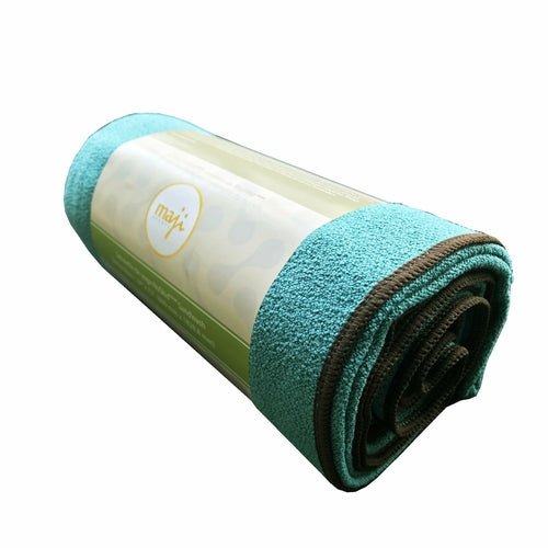 Yoga Towel - Maji Sports - Skidless Terry Premium Microfiber Yoga Towel - Green