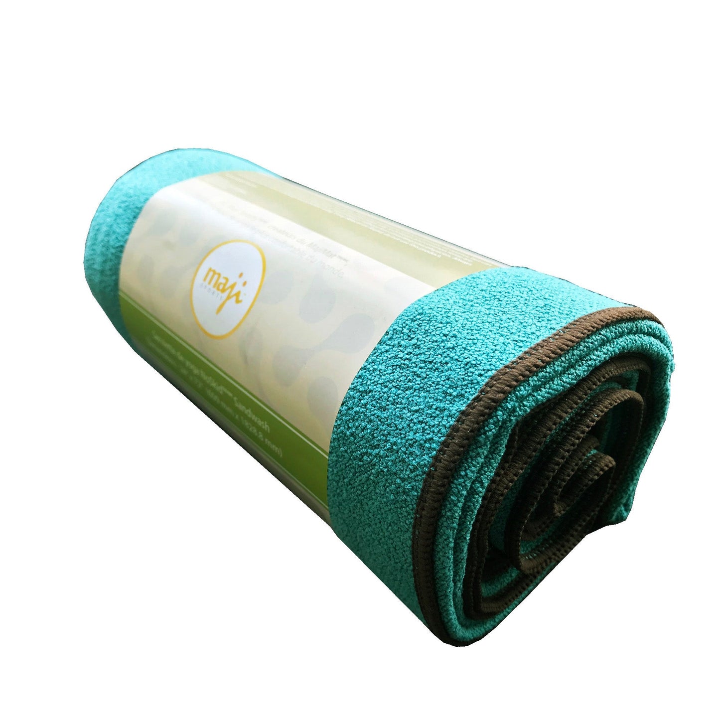 Yoga Towel - Maji Sports - Skidless Terry Premium Microfiber Yoga Towel - Green