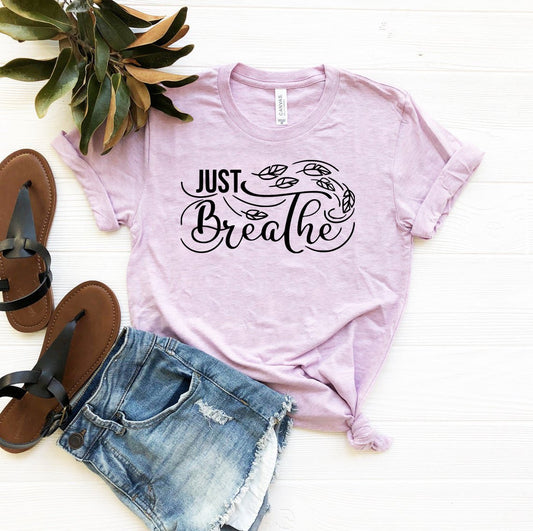 Just Breathe Comfort Tee - T-ShirtT-shirtsMind. Body. Soul.