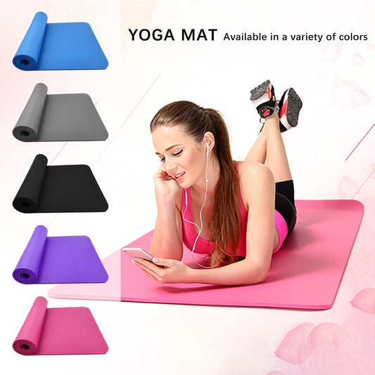 Yoga on the mat