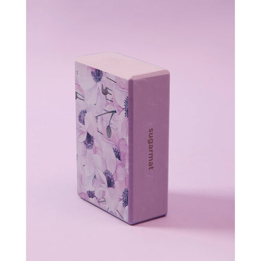 Lightweight Foam Yoga Block - Plum - Sugarmat