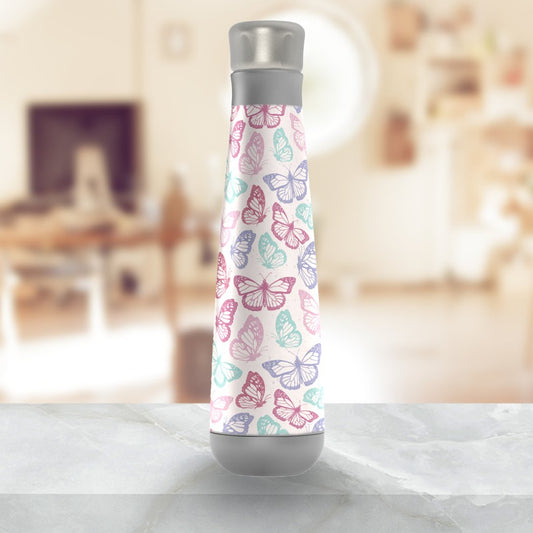 Pink Butterfly 16oz. Peristyle Stainless Steel Water BottleHome & GardenMind. Body. Soul.